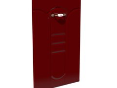 Front pentru masina de spalat vase 45cm MDF tulip rosu